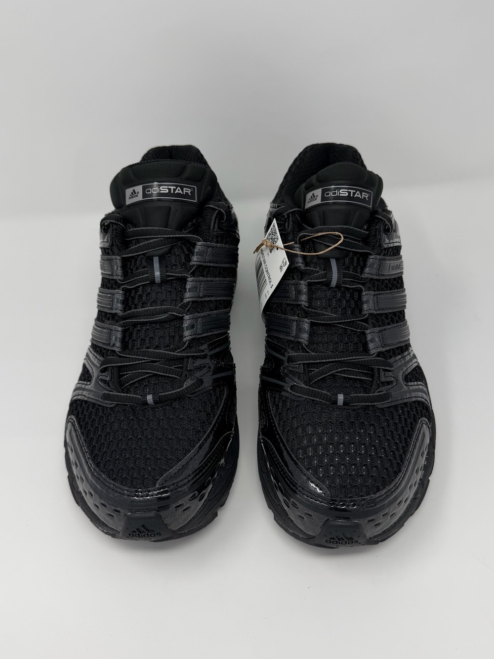 New Adidas Adistar Control 5 Mens Running Shoes KK3260 BLK/GREY6/IRON METALLIC